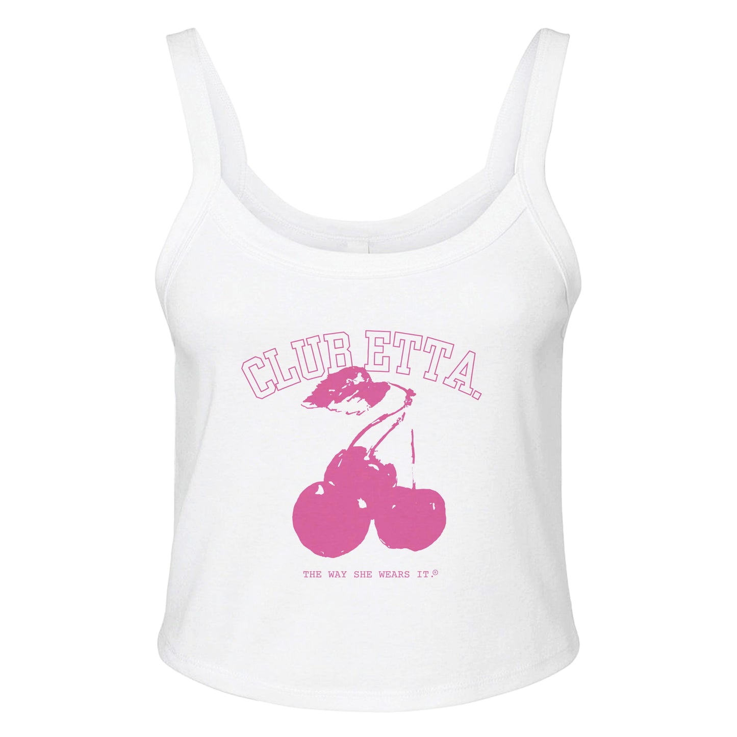 CLUB ETTA "CHERRY TANK" - Tank Top